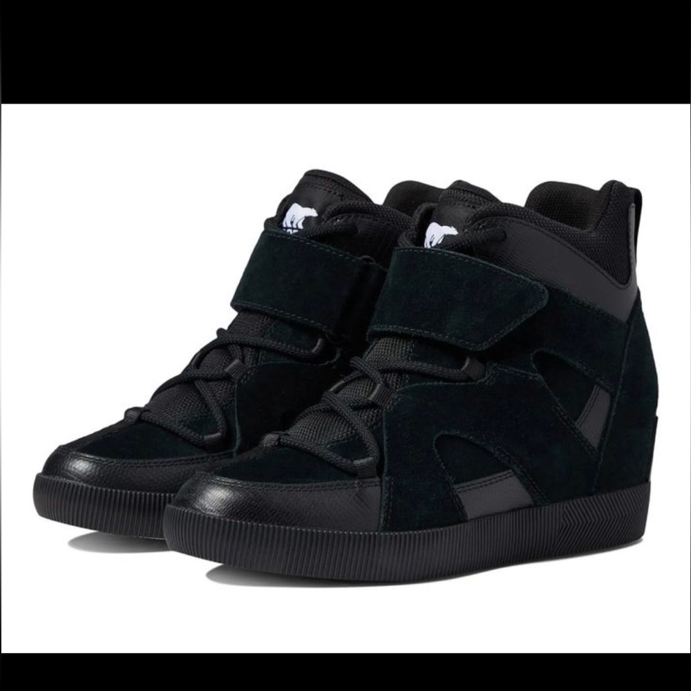 Sorel Women's Black High-Top Sneakers